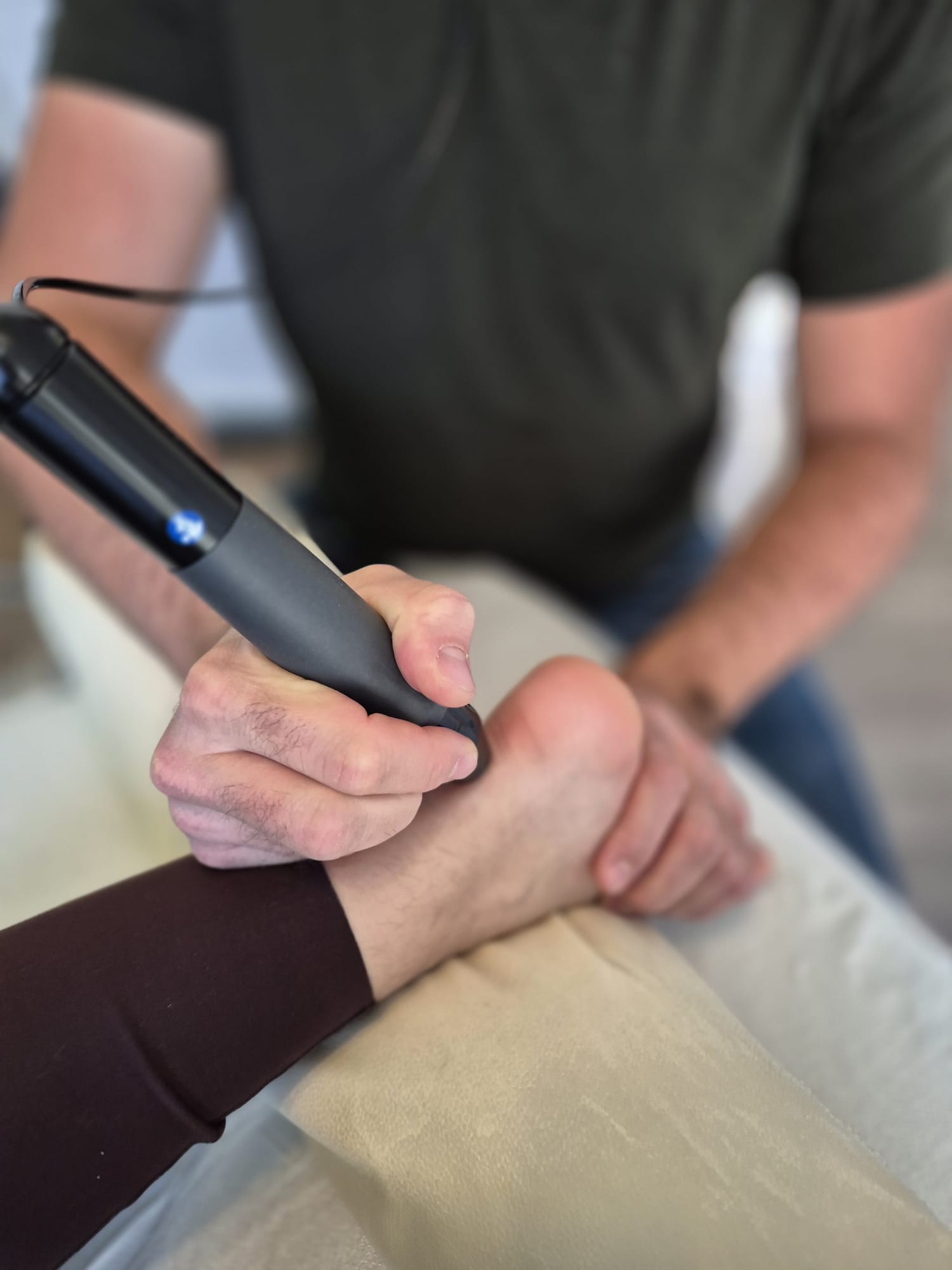 Traitement par onde de choc.